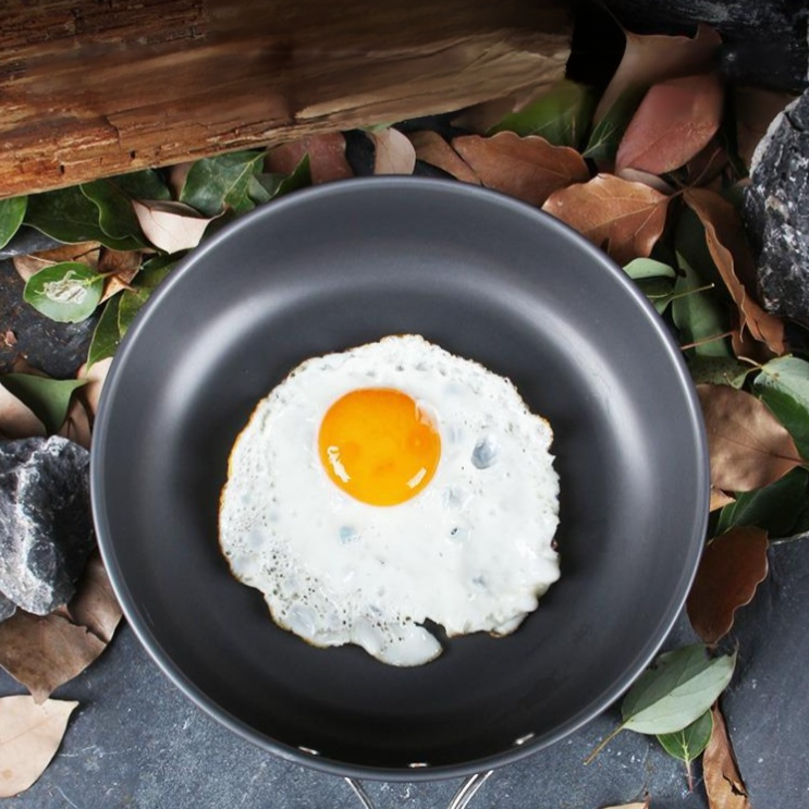 ポータブルノンスティックフライパン