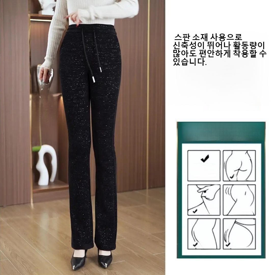 여성 패션 하이웨스트 스판 슬림 마이크로 팬츠 캐주얼 팬츠 날씬해 보이는 감령 마이크로 팬츠