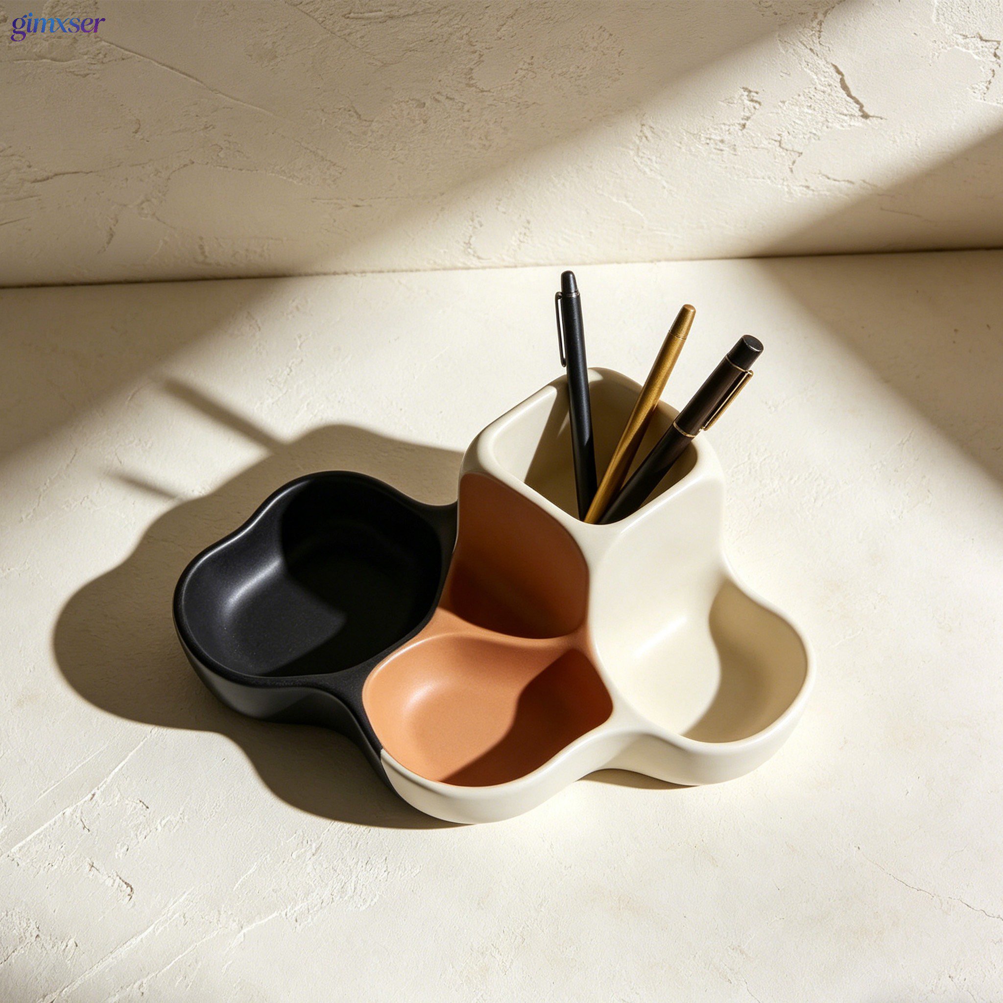 Stationery organizing and storage tray