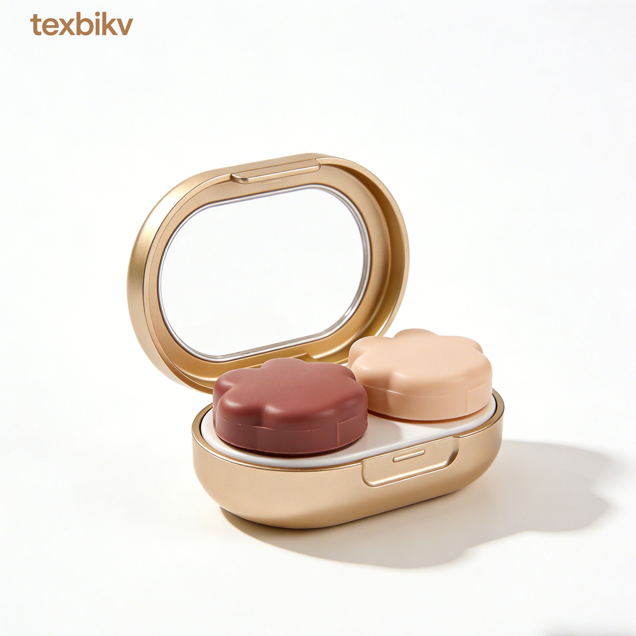 コンタクトレンズケース5個セットの全体画像