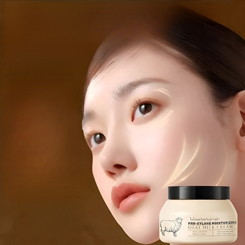 كريم حليب الماعز لترطيب وتغذية البشرة