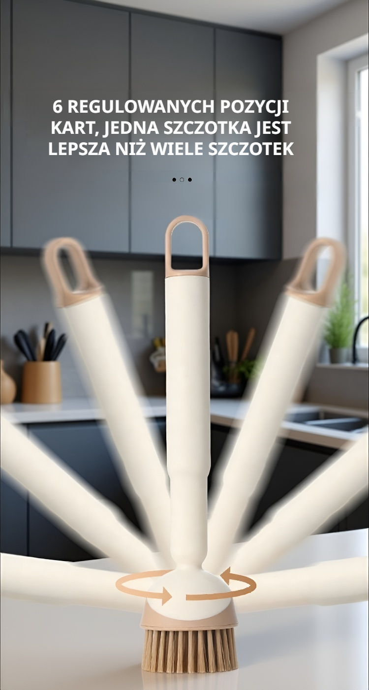 Czyszczenie garnków miękką szczotką