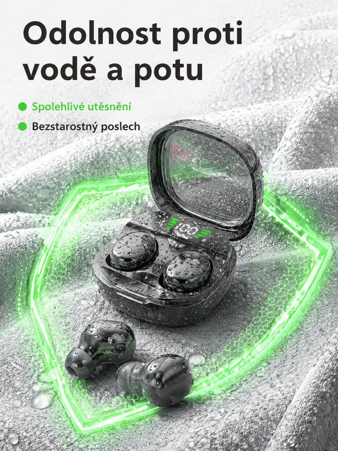 Moderní design mini Bluetooth sluchátek