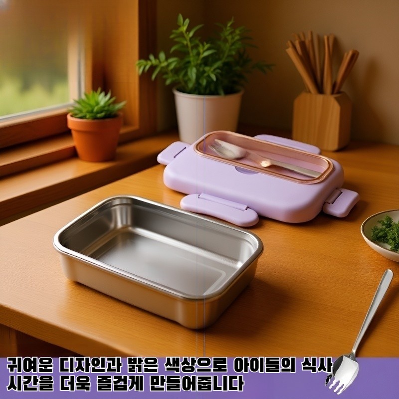 어린이용 보온 도시락