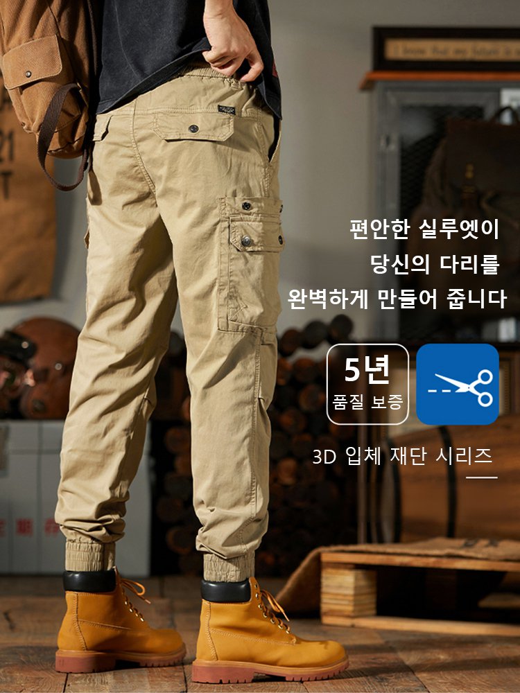 【판매량 10만 개 돌파】25가지 국제 군사 인증 획득미국식 하이스트리트 스트릿웨어 카고 팬츠 멀티포켓