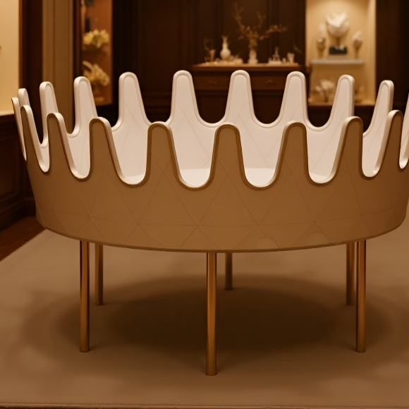 Drehbarer Kosmetik Organizer aus Acryl