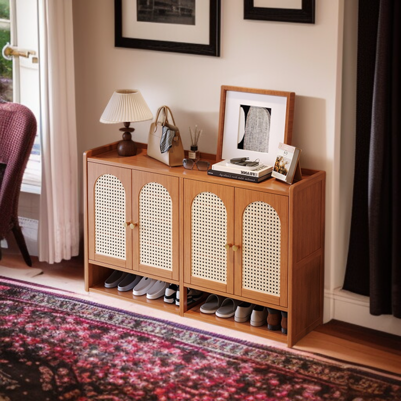 時尚現代家用鞋架擺放於門口