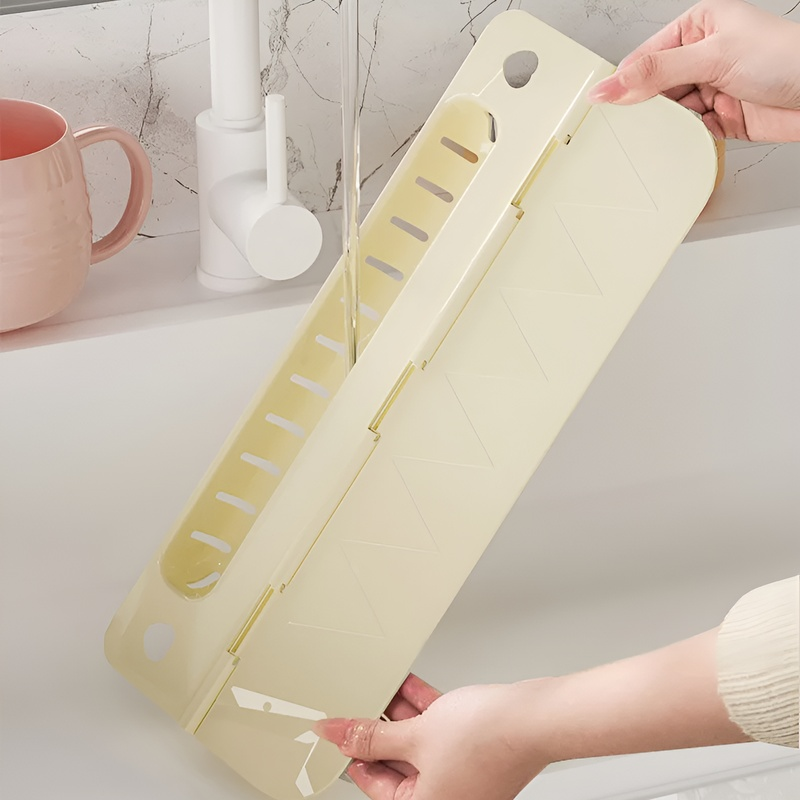Multi functional sink waterproof splash storage water blocking board
