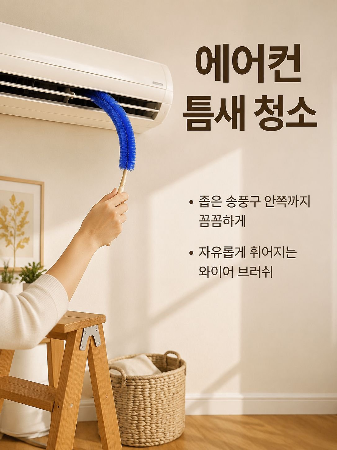선풍기 청소 전후 비교 이미지