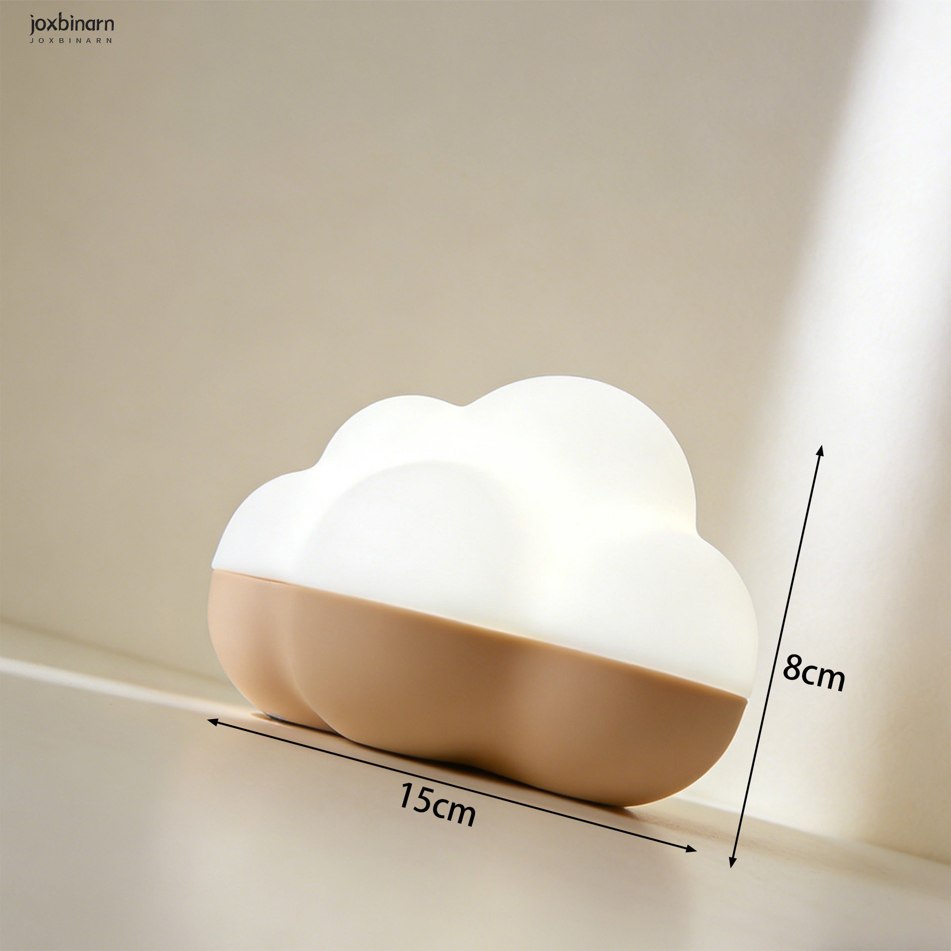 寝室で使える雲型LEDナイトライト