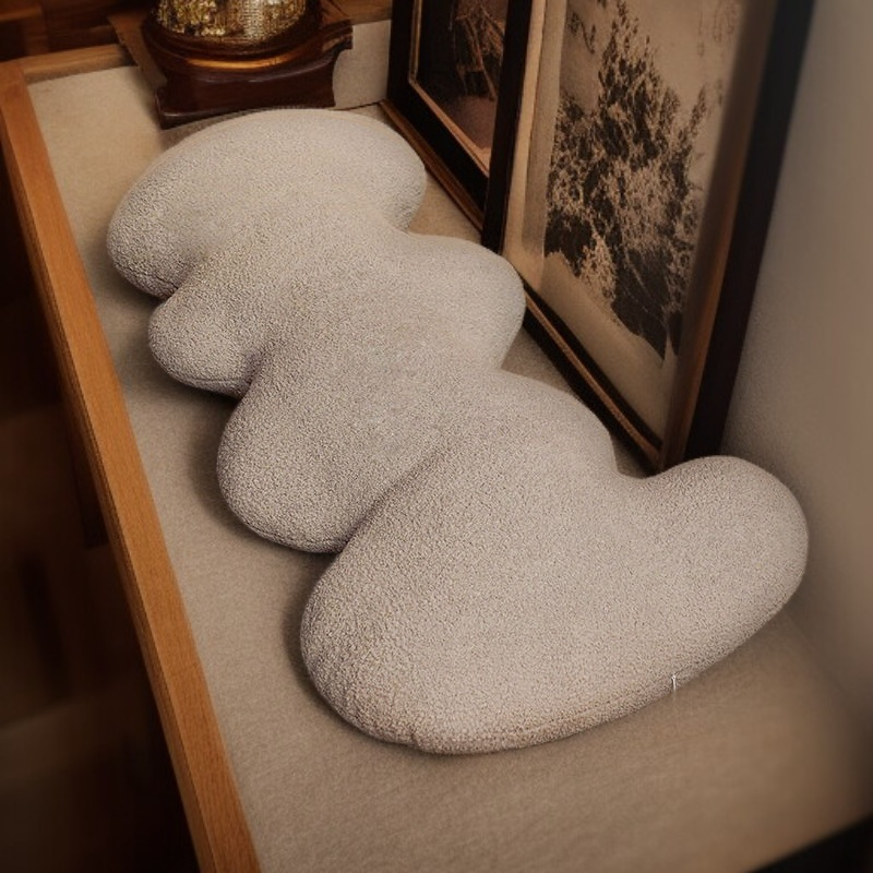 큐티 클라우드 롱스틱 베개 여성용 다리 끼는 쿠션 침실 침대 등받이