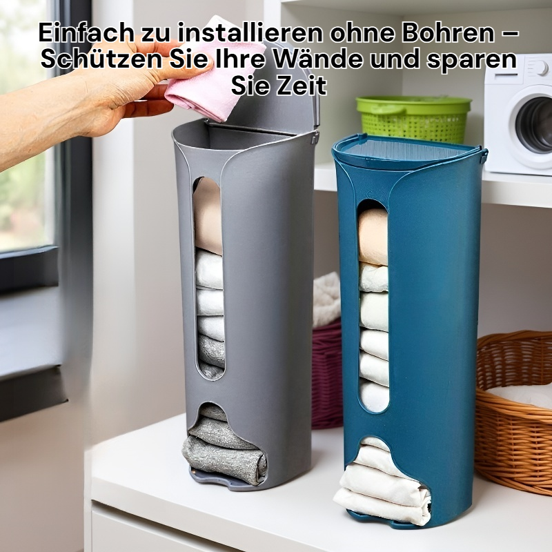 Aufbewahrungsständer für Plastiktüten ohne Bohren für die Küche