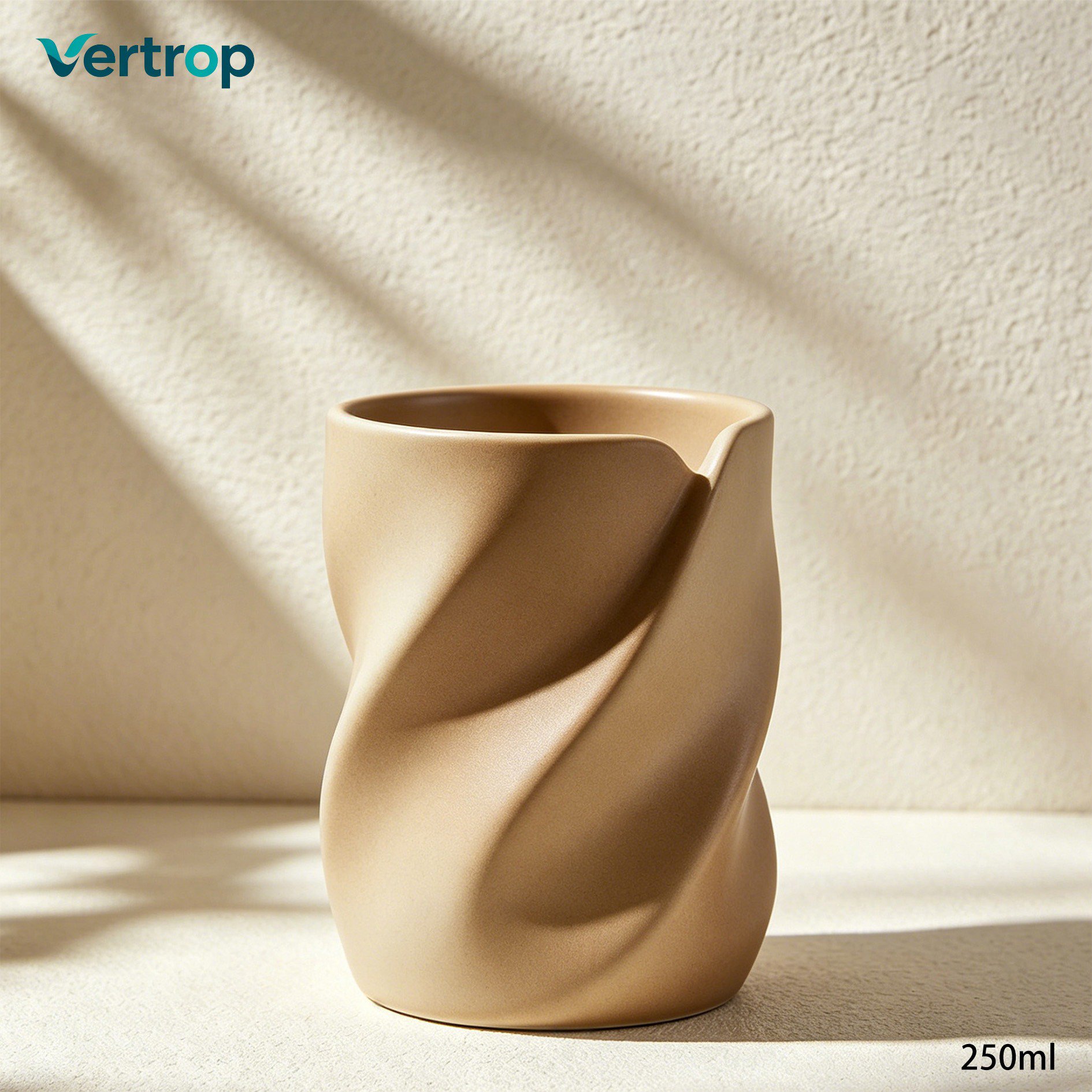 Durable ceramic drinkware set of ten