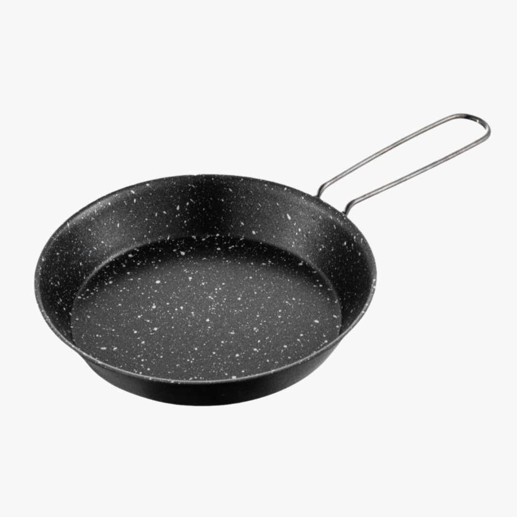 Portable Foldable Outdoor Nonstick Stainless Steel Pan