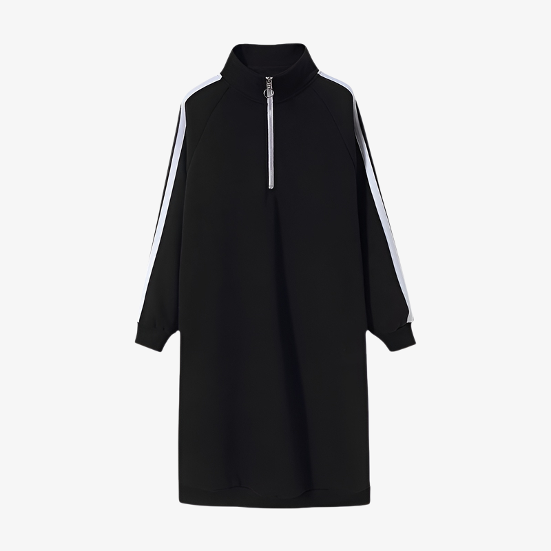  大きいサイズ 薄手ロングパーカー レディース 長袖 膝下丈