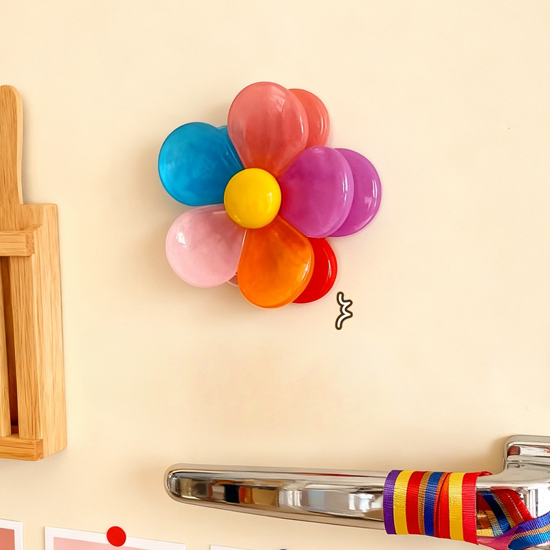 磁吸花朵冰箱貼封口夾