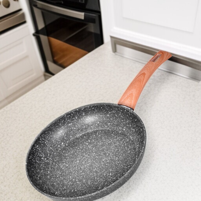 メディカルストーンフライパン、ノンスティックパン、家庭用フライパン、ステーキ＆エッグフライパン、ガスコンロ、電磁調理器、万能フライパン