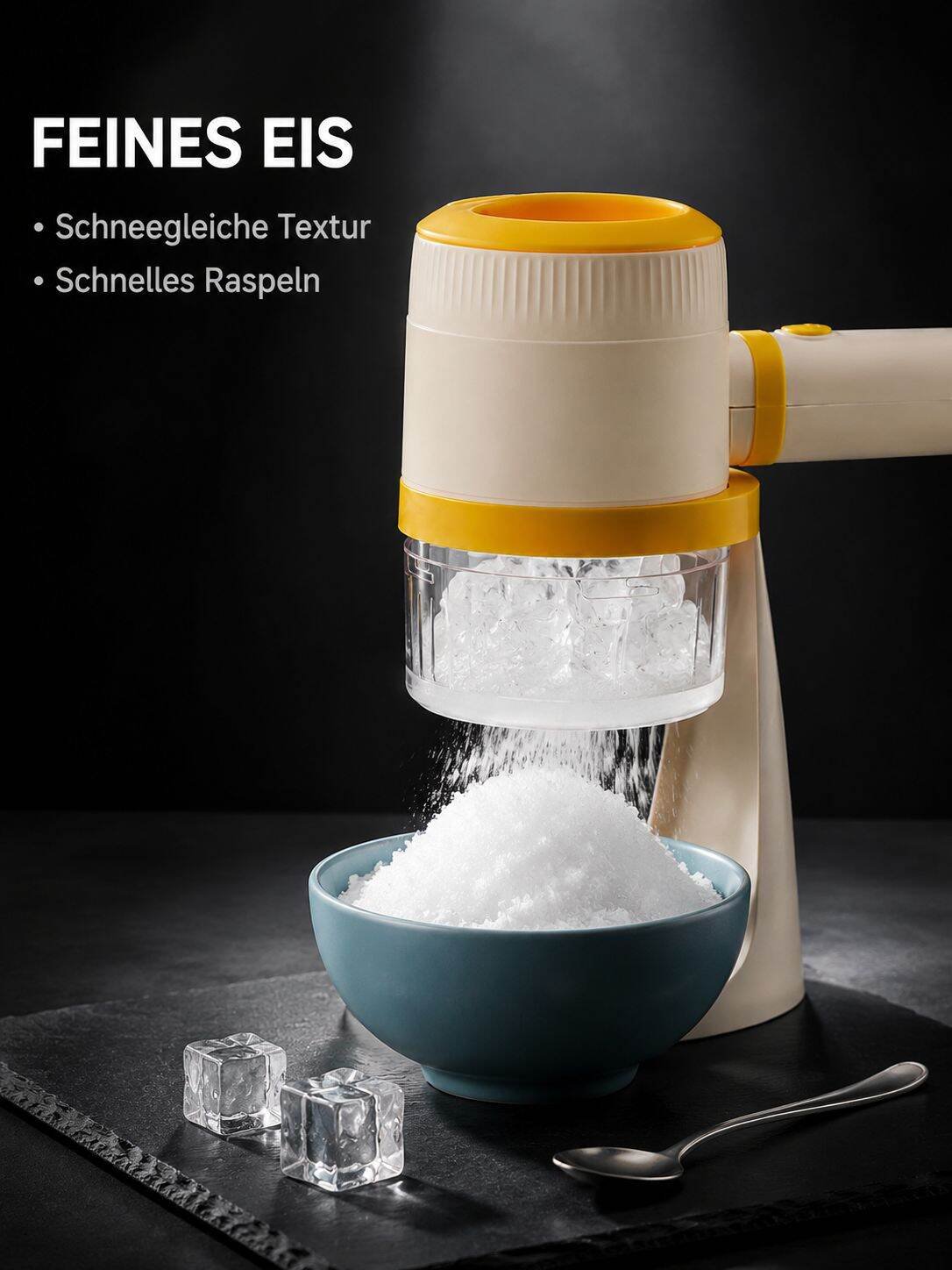 Elektrische Haushalts-Eismaschine für feines Eis