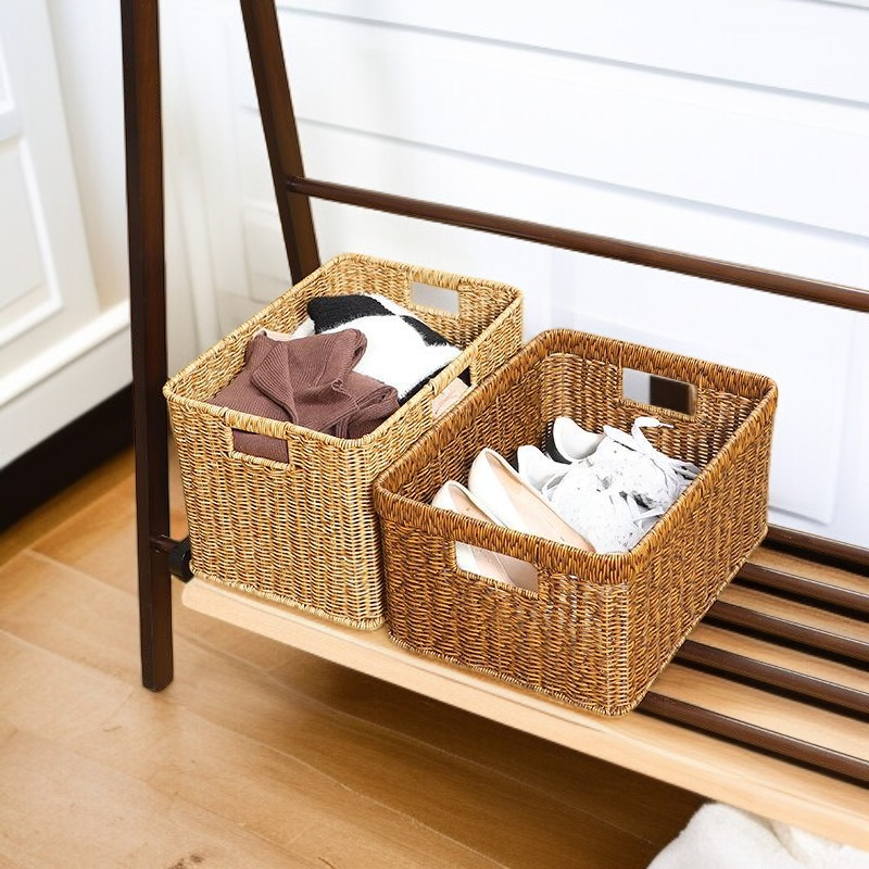 짠 수납 바구니