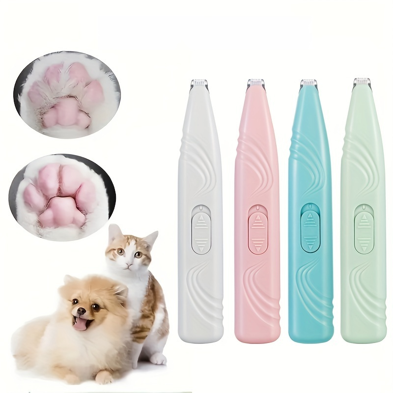Electric cat and dog paw hair trimmer