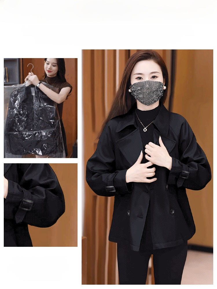 패셔너블한 슬림핏 숏 재킷