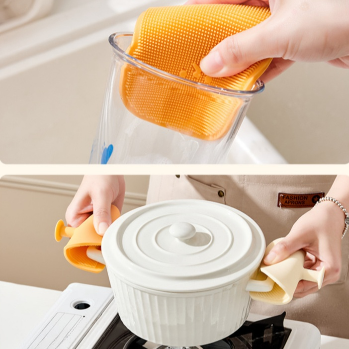 矽膠蔬果清潔刷多功能洗碗刷