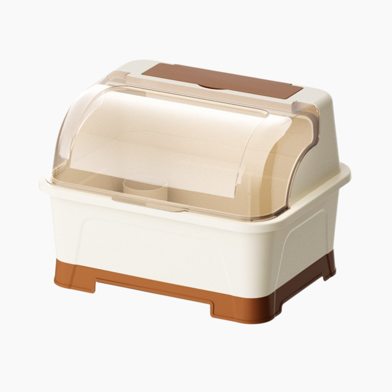 가정용 장식물 상자 그릇 수납함 주방 그릇 수납장 그릇 물빠짐 그릇 가정용 테이프 커버 수납함