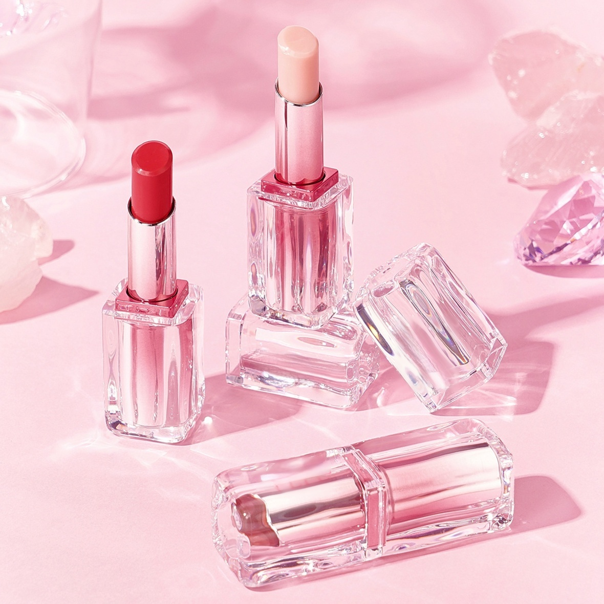 온감 마카롱 립스틱 세트 실사 이미지