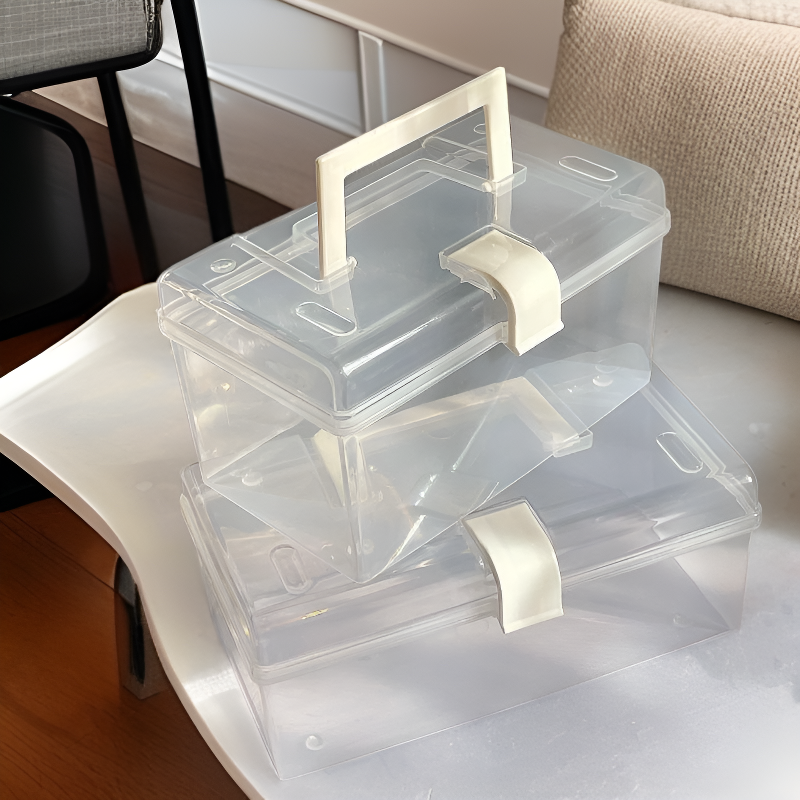 Transparent Handheld Storage Box