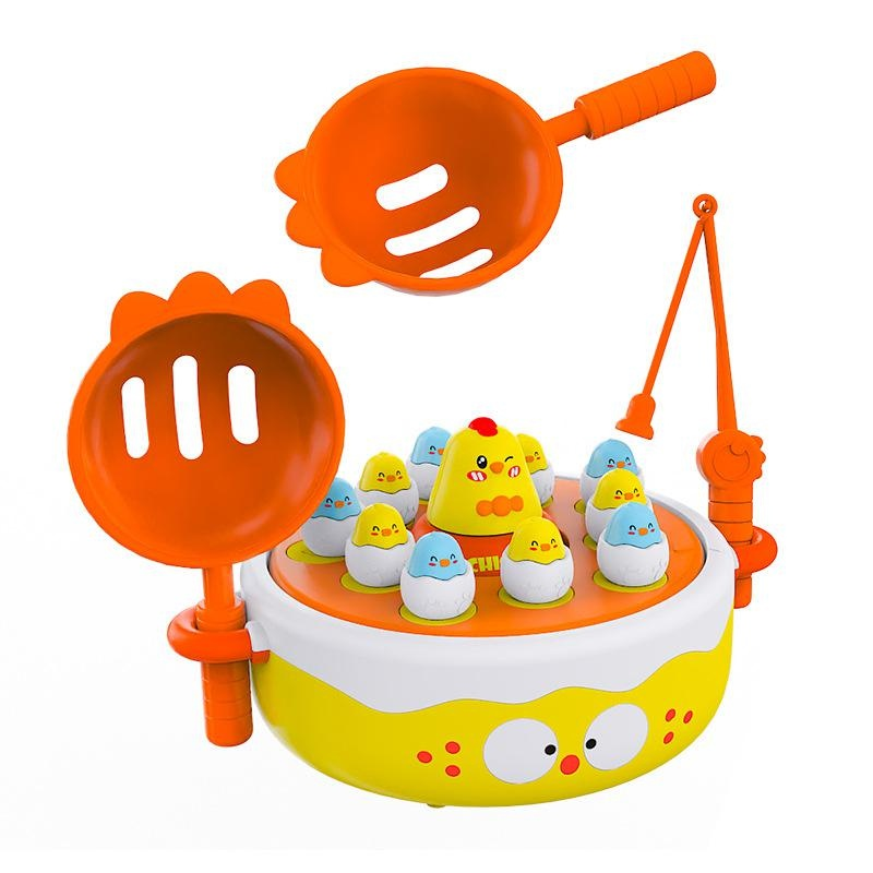 Bouncing Chick Diaoyutai Parent-Child Interactive Puzzle Toy