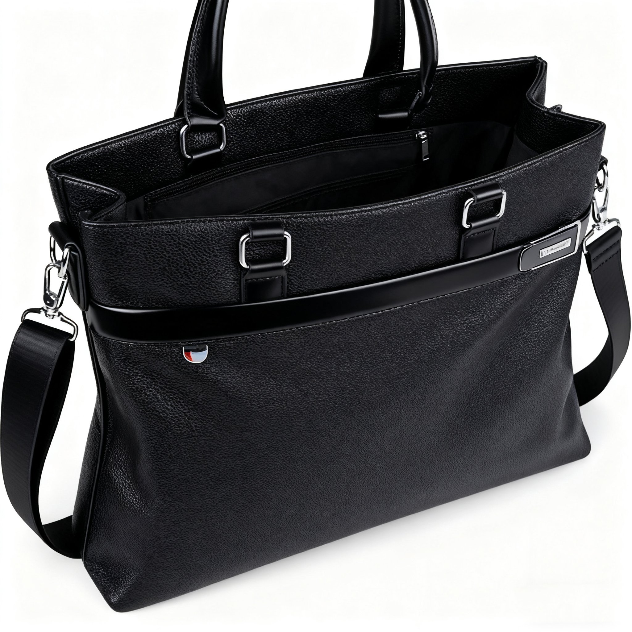 Elegantní kožená aktovka