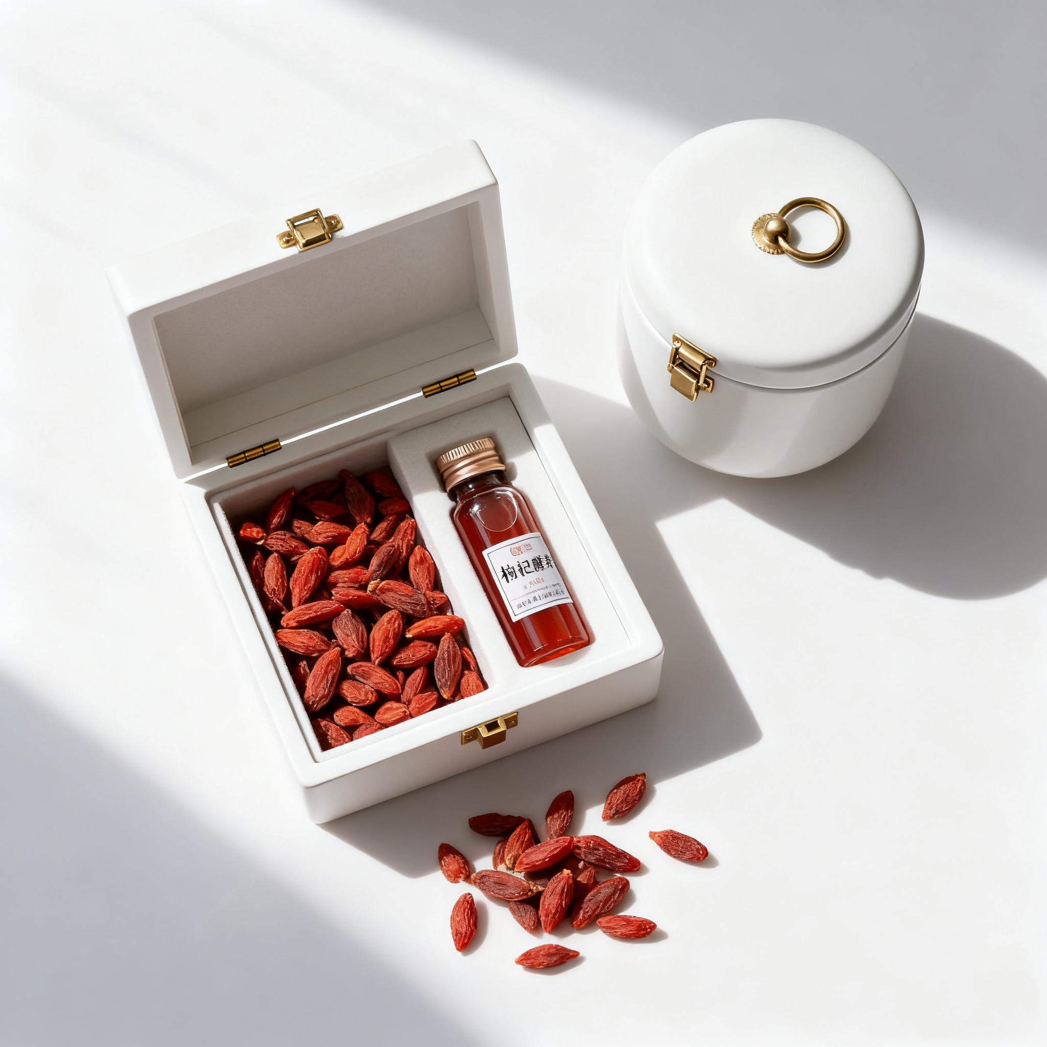 고품질 구기자 원료 사진