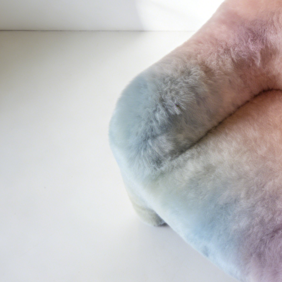 Sofá individual de estilo moderno en sala de estar