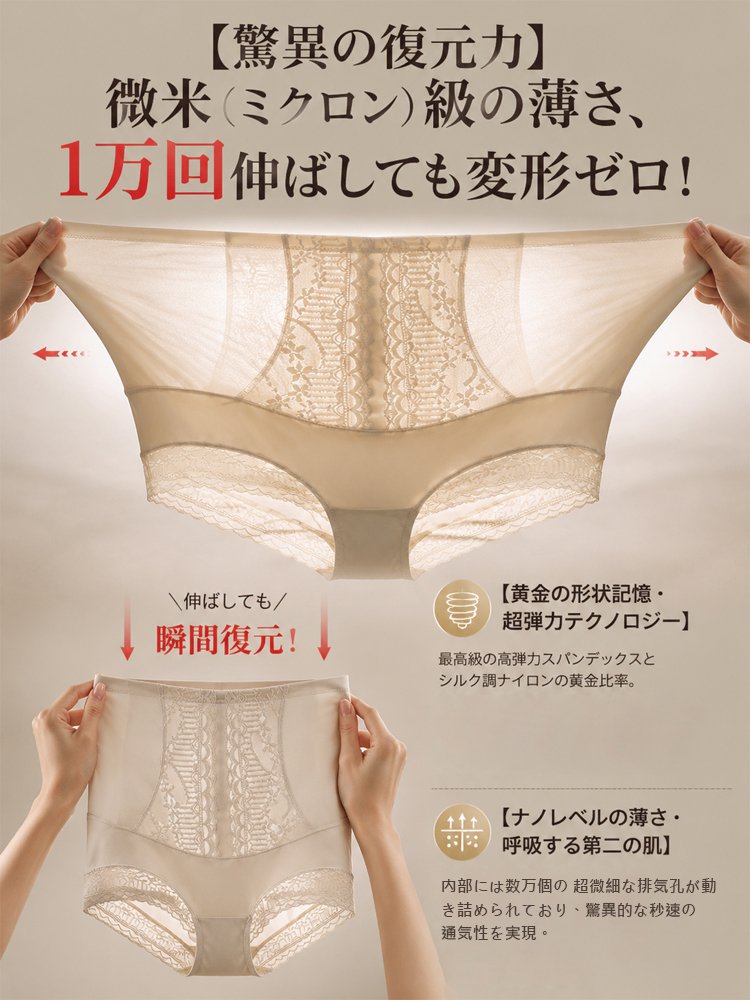 抗菌加工美ボディシェイプガードル