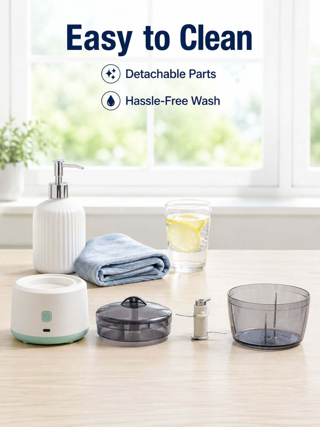 Home Multifunctional Mixer Mini Meat Grinder Electric Slicer Blender