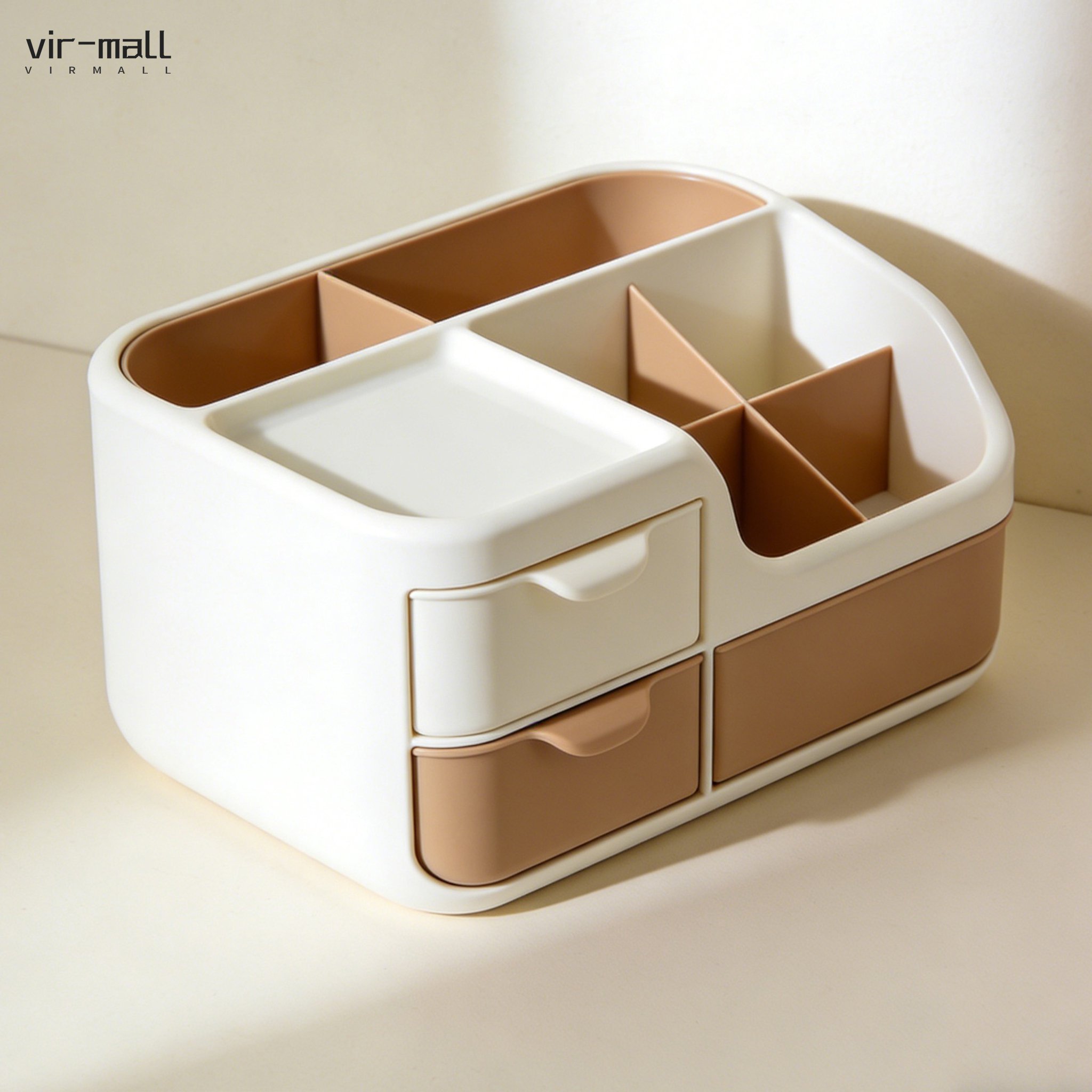 引き出し式仕切り収納ボックス（3個セット）