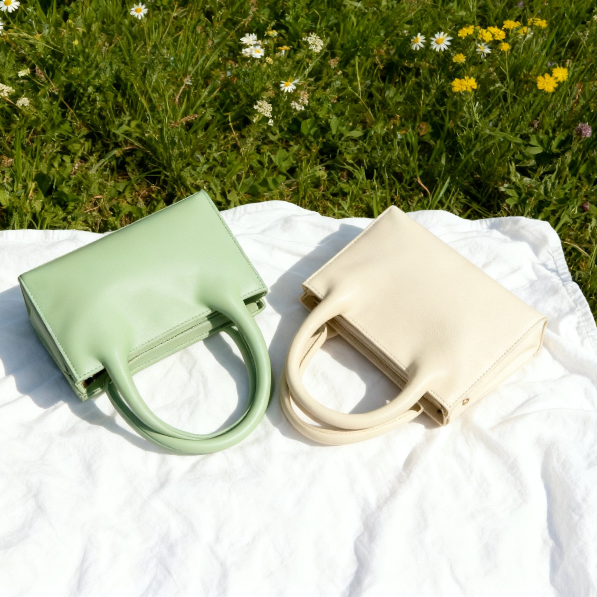 세련된 디자인의 여성용 PU 가죽 토트백