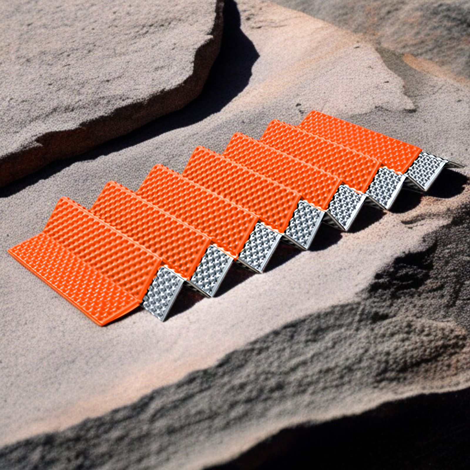  Esterilla de picnic IXPE aluminizada, diseño de huevera, para acampar y colocar bajo la tienda