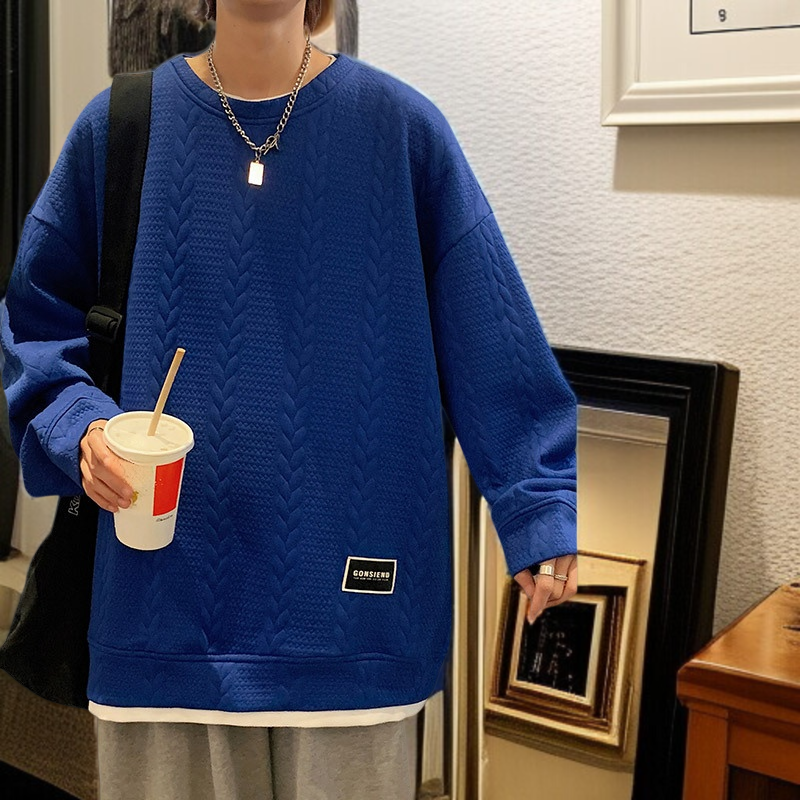 フード付きスウェットシャツメンズ春ルーズカジュアル長袖トレンディブランドオーバーサイズ秋カップルコート