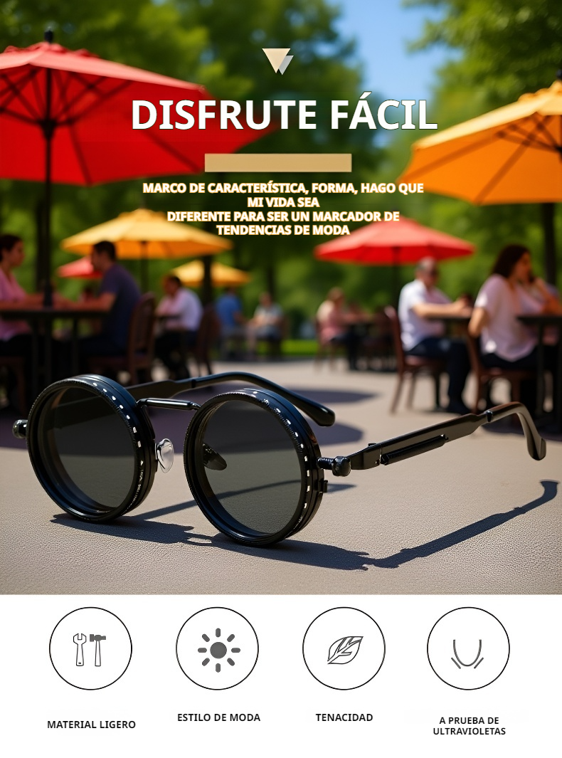 Diseño moderno de gafas de sol