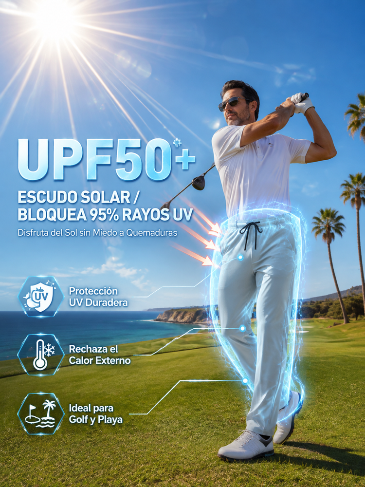 【Limitado 100 piezas】Pantalón largo de hielo transpirable y delgado con protección solar