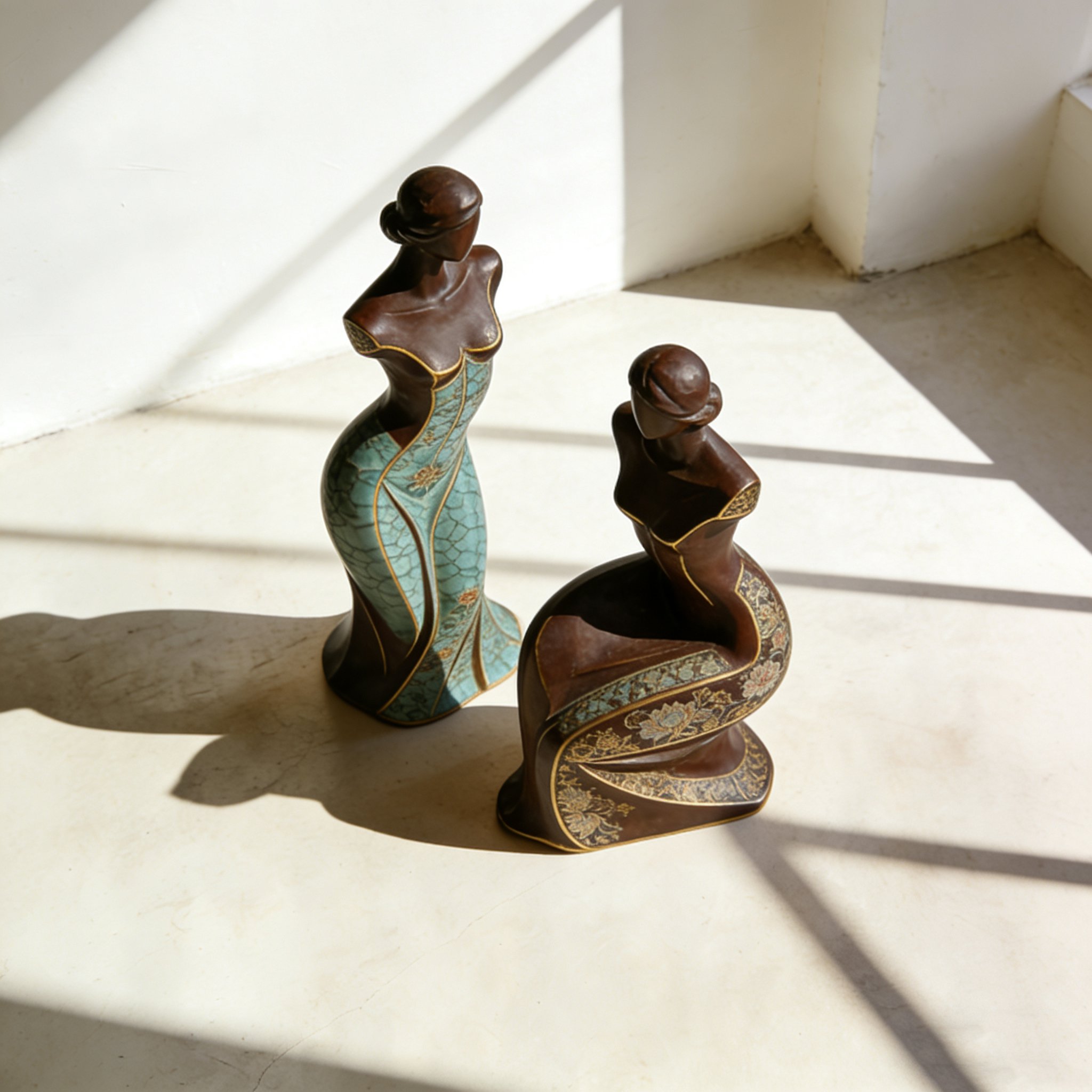 자연스러운 나뭇결이 돋보이는 장식품