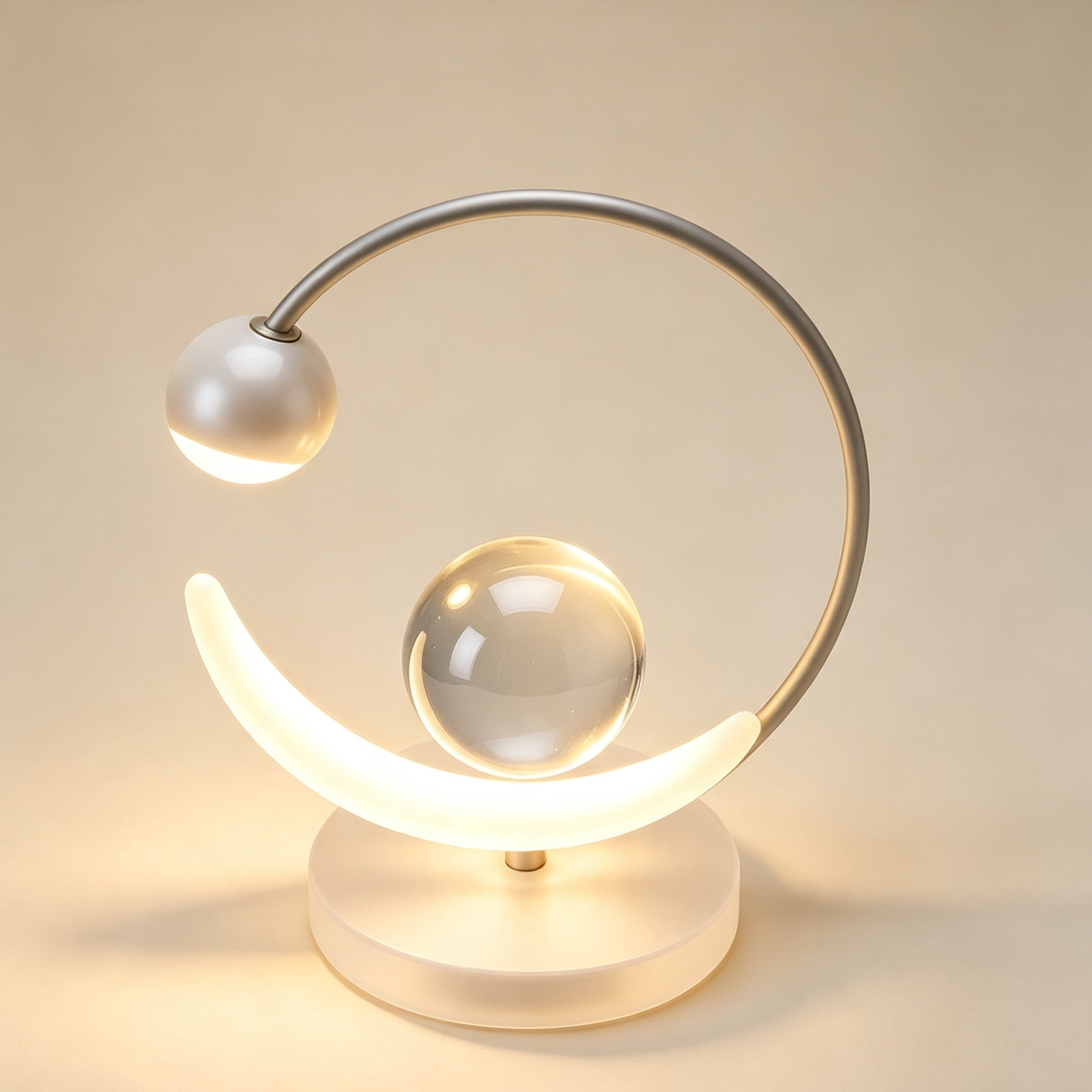 Starry Night Crystal Artistic Ambient Table Lamp (2 pieces)