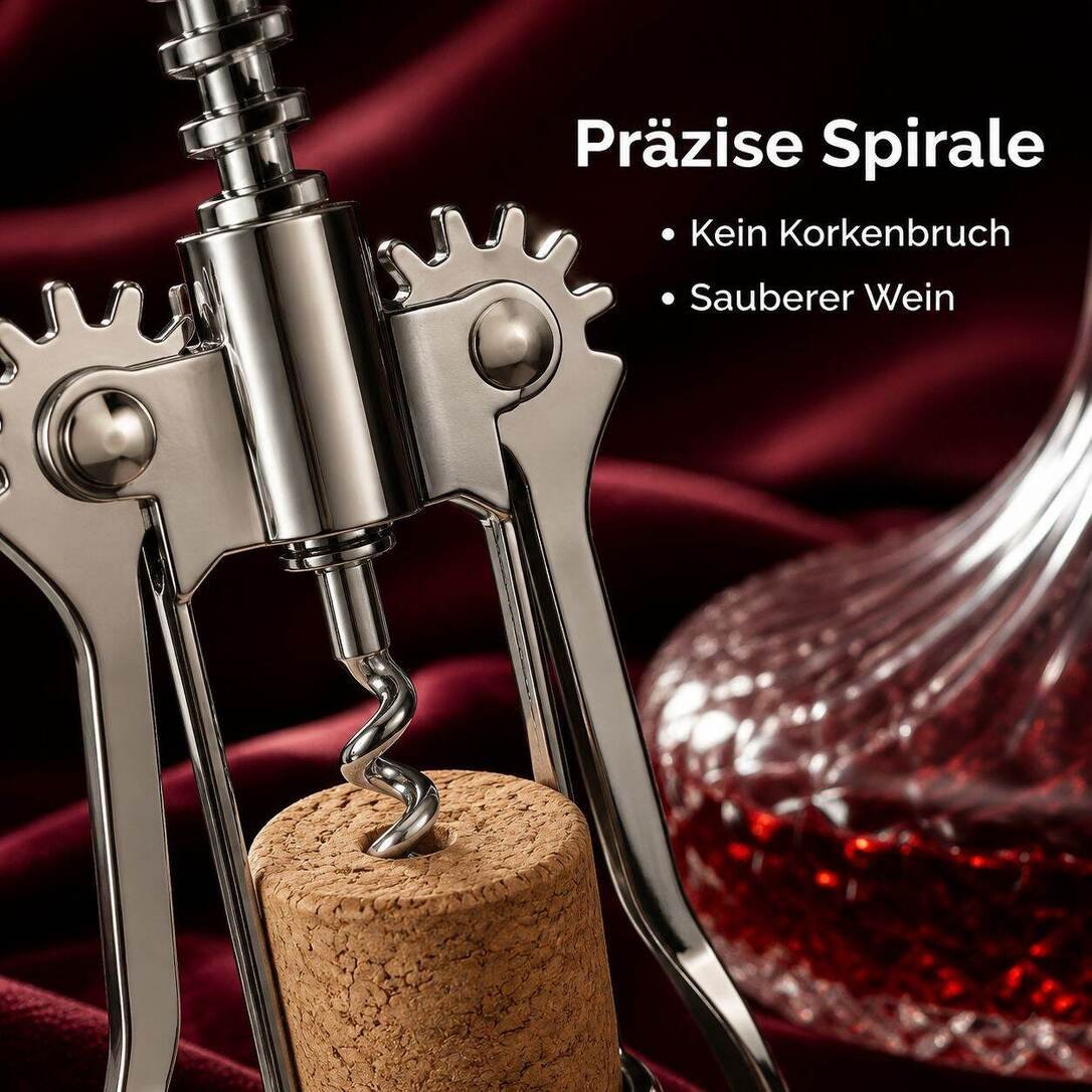 Multifunktionaler Weinöffner aus Zinklegierung für Familienfeiern