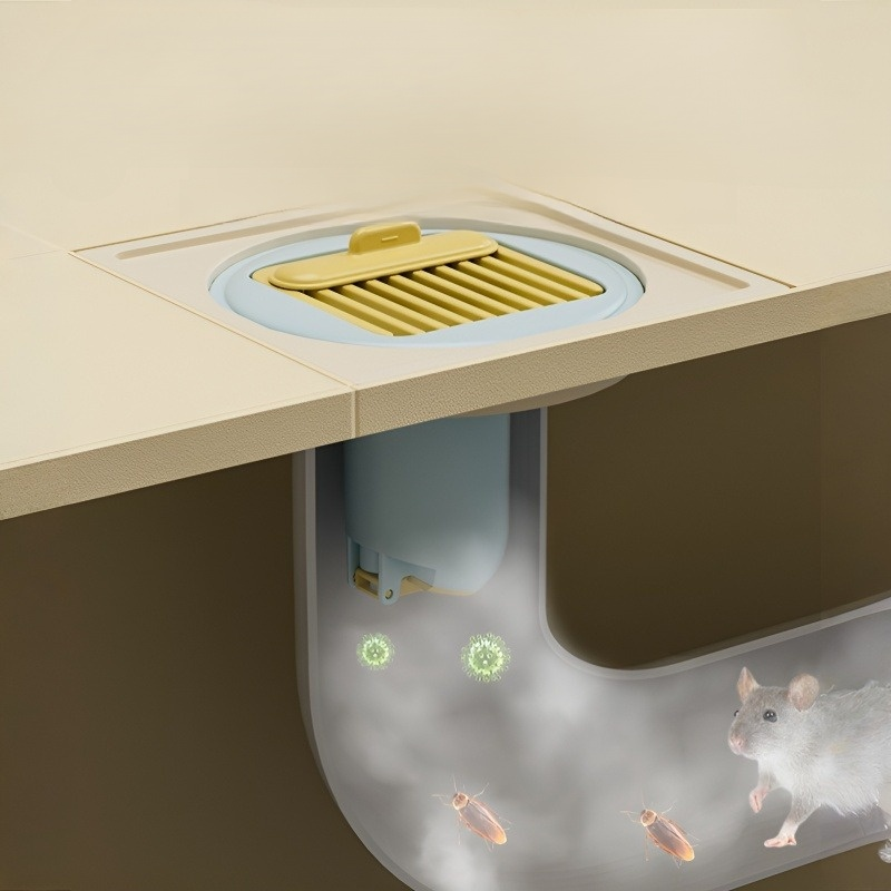 Umweltfreundlicher, nicht-toxischer, abnehmbarer multifunktionaler Bodenablauf