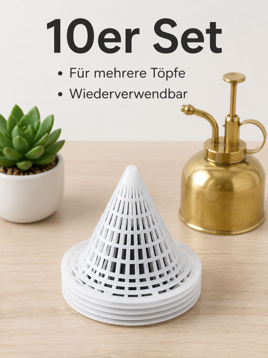Atmungsaktive Anti-Fäulnis-Blumentopf-Abflussmatte