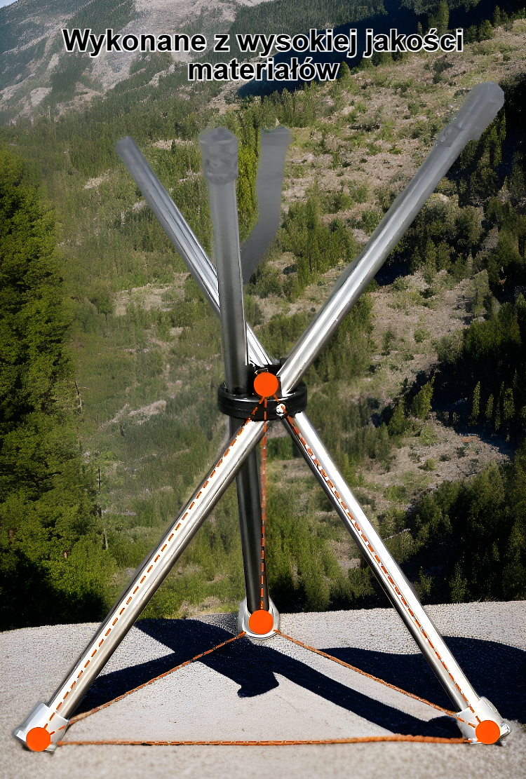 Lekkie kije trekkingowe dla turystów