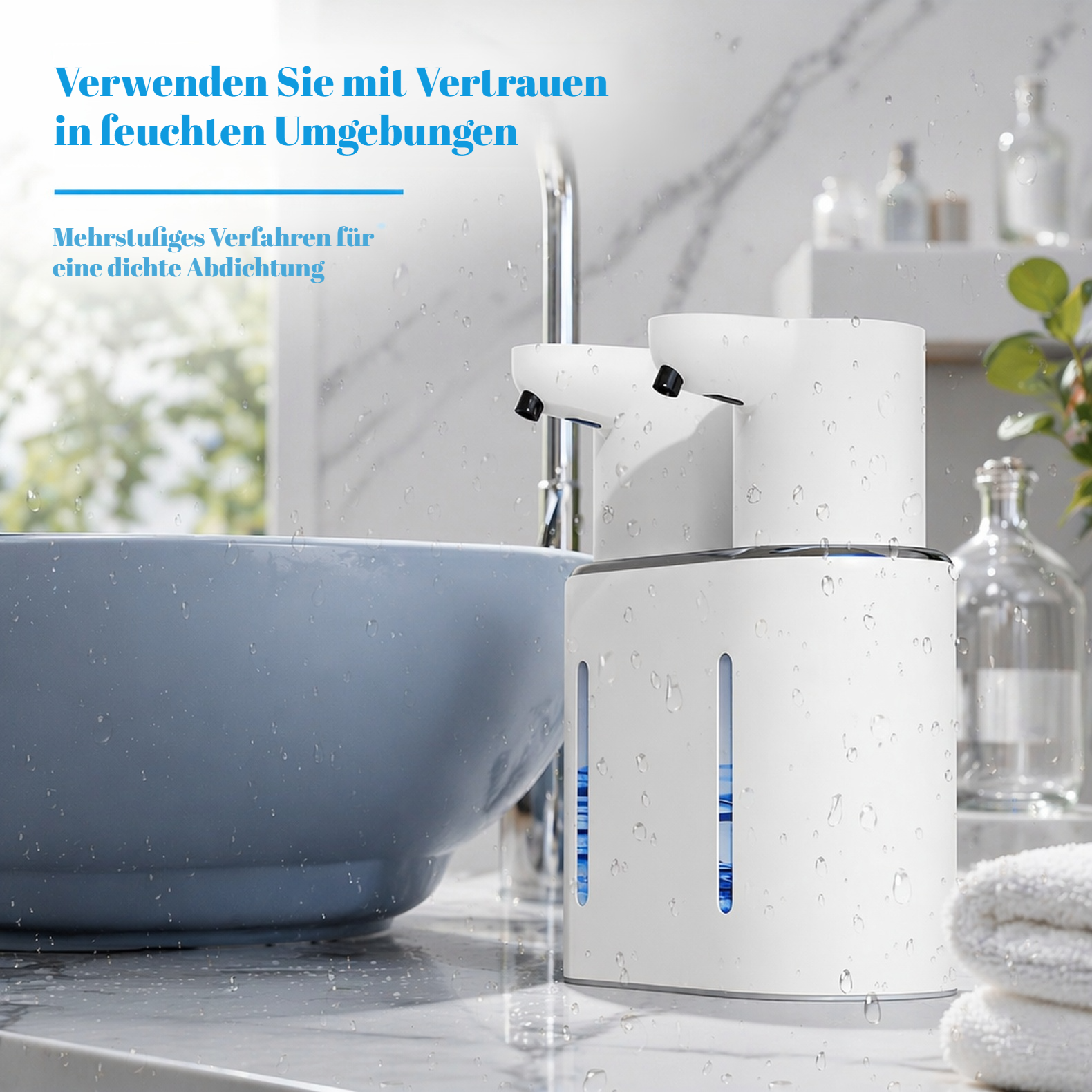 Automatischer Seifenspender mit Sensor