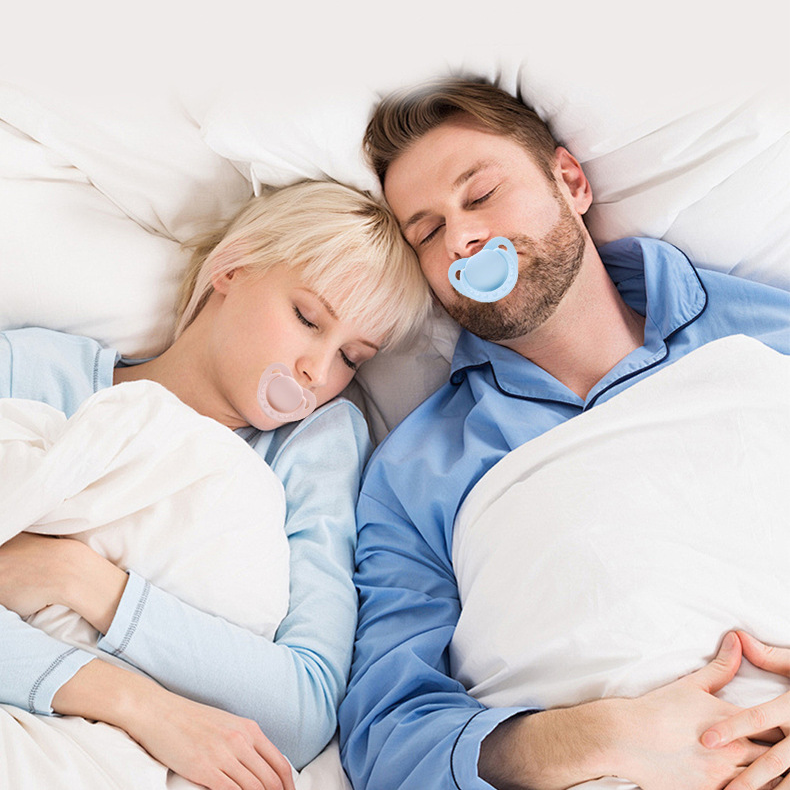 Natural Silicone Wide-Caliber Adult Pacifier, Medium Flow