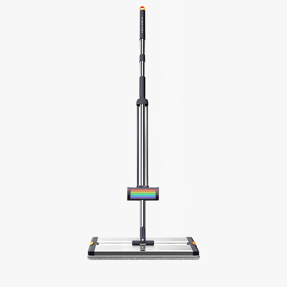 Joybos 2025 Efficient Home Cleaning Rotating Flat Mop & Bucket Set, Premium Microfiber